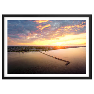 Rye Pier Sunset