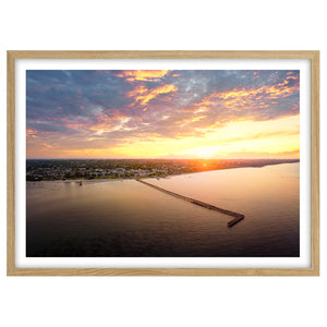 Rye Pier Sunset