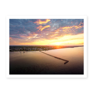 Rye Pier Sunset