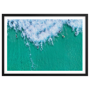 Surfers of Gunnamatta Beach