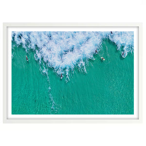 Surfers of Gunnamatta Beach