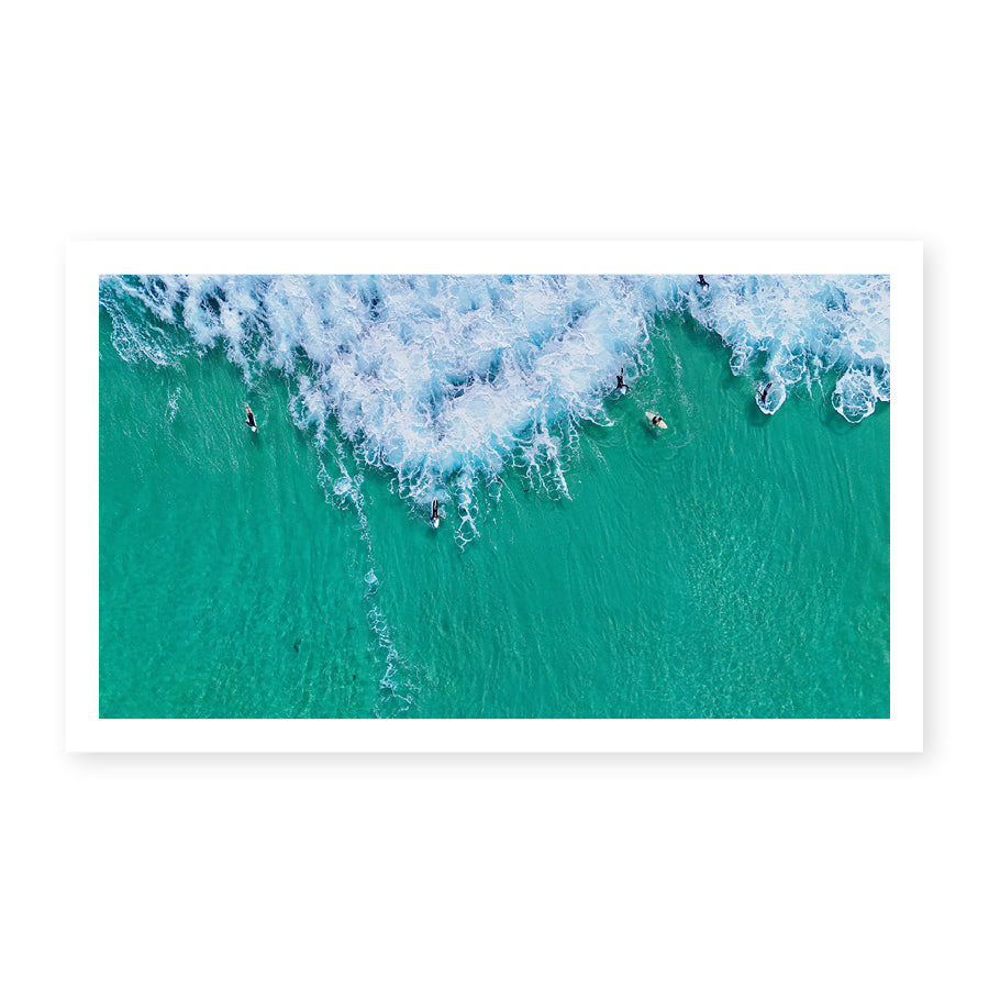 Surfers of Gunnamatta Beach